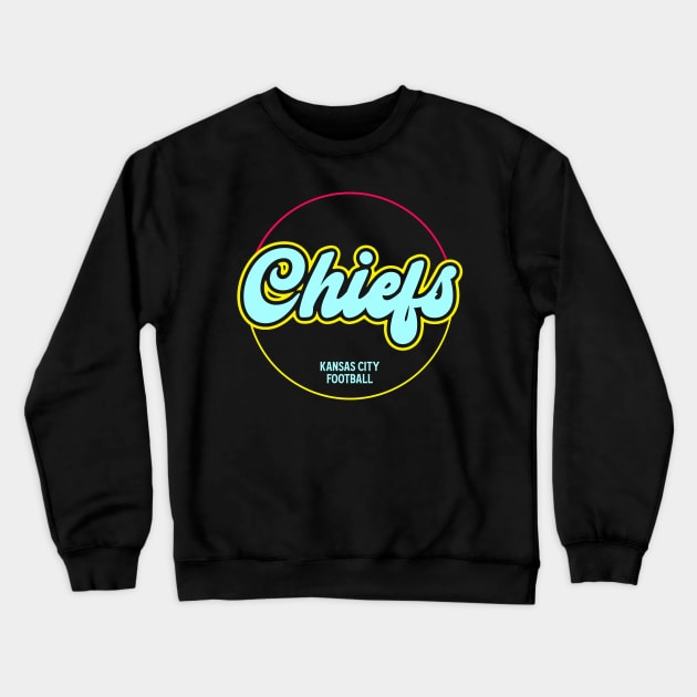 Chiefs Crewneck Sweatshirt by Zivanya's art